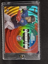 2022 Topps Update Jose Miranda #'d 091/299 Generation Now Black Refractor RC