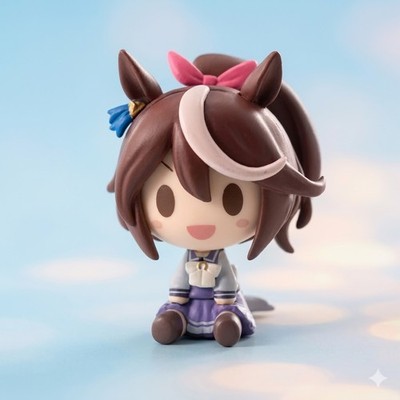 Uma Musume Pretty Derby Tokai Teio Mini Figure Anime Model Statue Collectible 