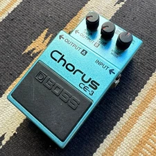 Boss Chorus Ce-3 Made In Japan Changed To LED lamp