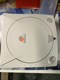 Saga Dream Cast Console with AV and Power Cord Tested Working With 2 Controllers