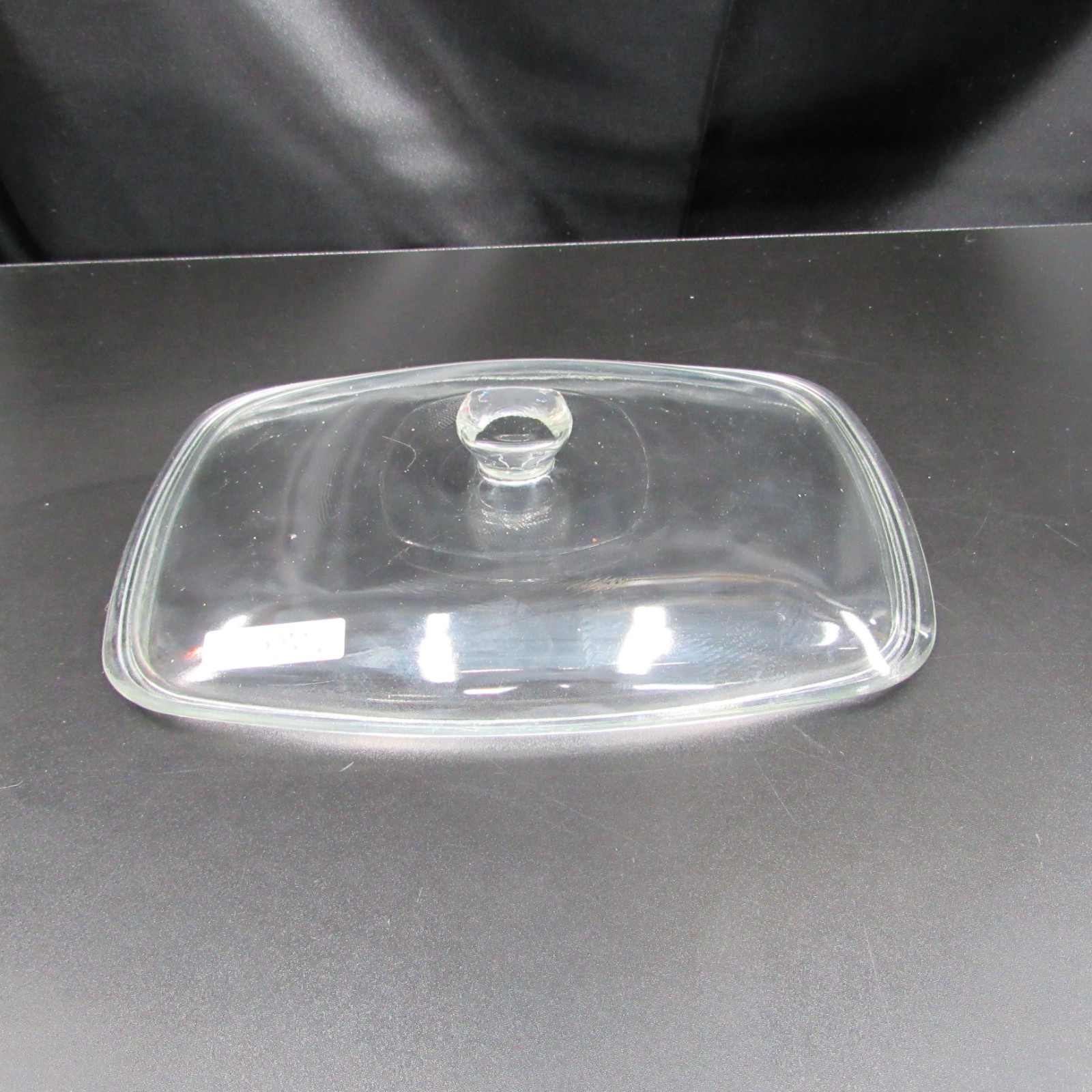 West Bend Slow Cooker Replacement Clear Glass Lid With Knob 4 qt or 6 qt Vintage
