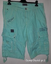 Herren kurze Hose „Camp David“ Gr. L türkis