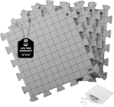 - Interlocking Blocking Mats, 12 X12 , 4 Pack, Blocking Mats for Knitting & Croc