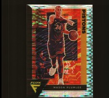 2020-21 Panini Flux Pulsar Silver Prizm #50 Mason Plumlee