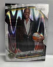 2025 Panini WNBA Prizm Dominique Malonga RC White Seismic Rookie #144 Storm