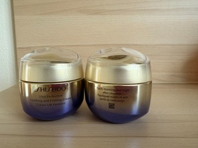 Shiseido Vital Perfection Uplifting and Firming Cream  2 x 50 ml wie abgebildet
