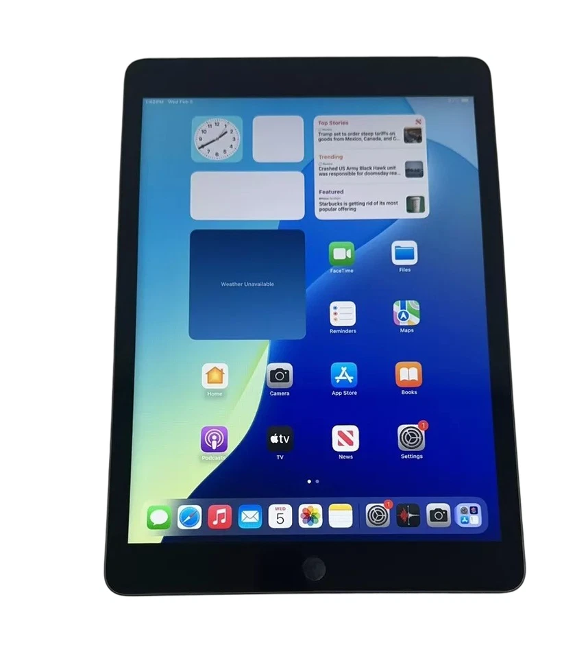 Apple iPad 9th Gen A2603 256GB WiFi + Cellular Unlocked – Grade A - Excellent - Image 2 of 3