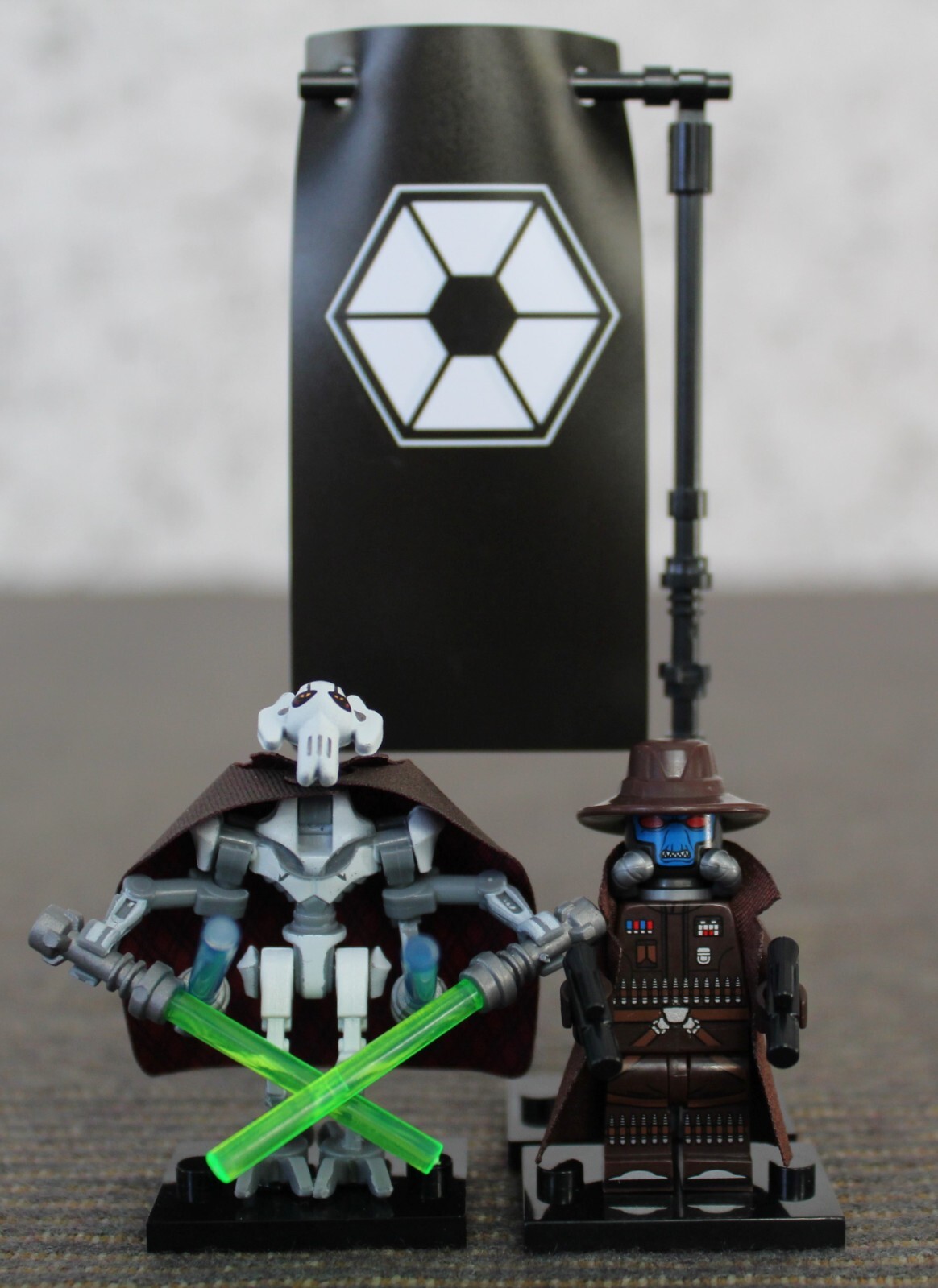 Lego Grievous Cape General Grievous Mini Figure Custom Lego Star