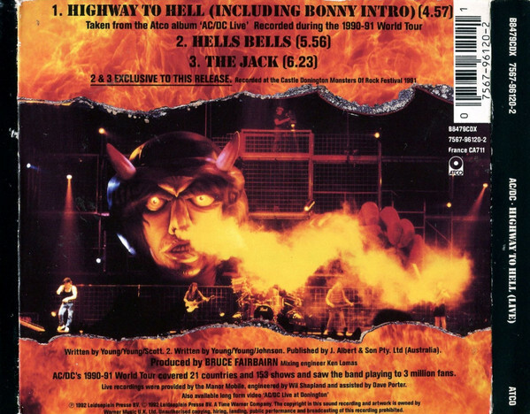 AC/DC DVD7枚まとめ売り AC/DC – Highway To Hell (Live) / (B8479CDX) (DigiPak) (UK) (SINGLE