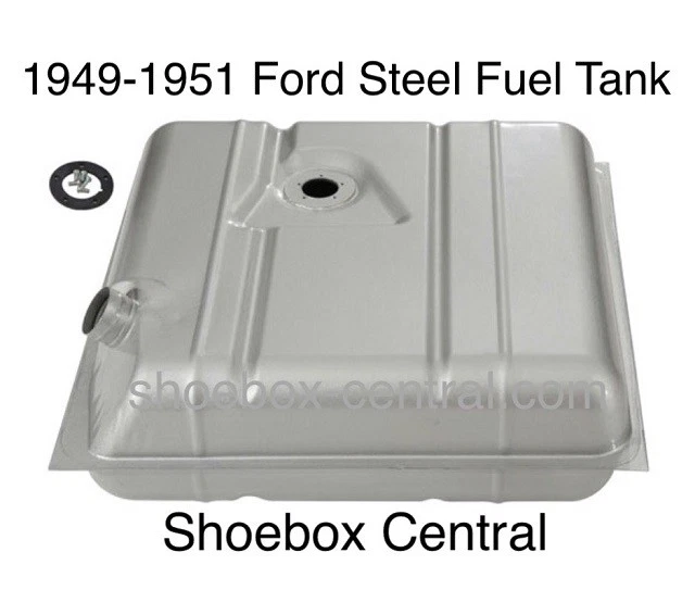 Ford 1949 1950 1951 49 50 51 tanque de gasolina combustible gasolina recubierto de aleación 51F NUEVO Foto 2 de 4
