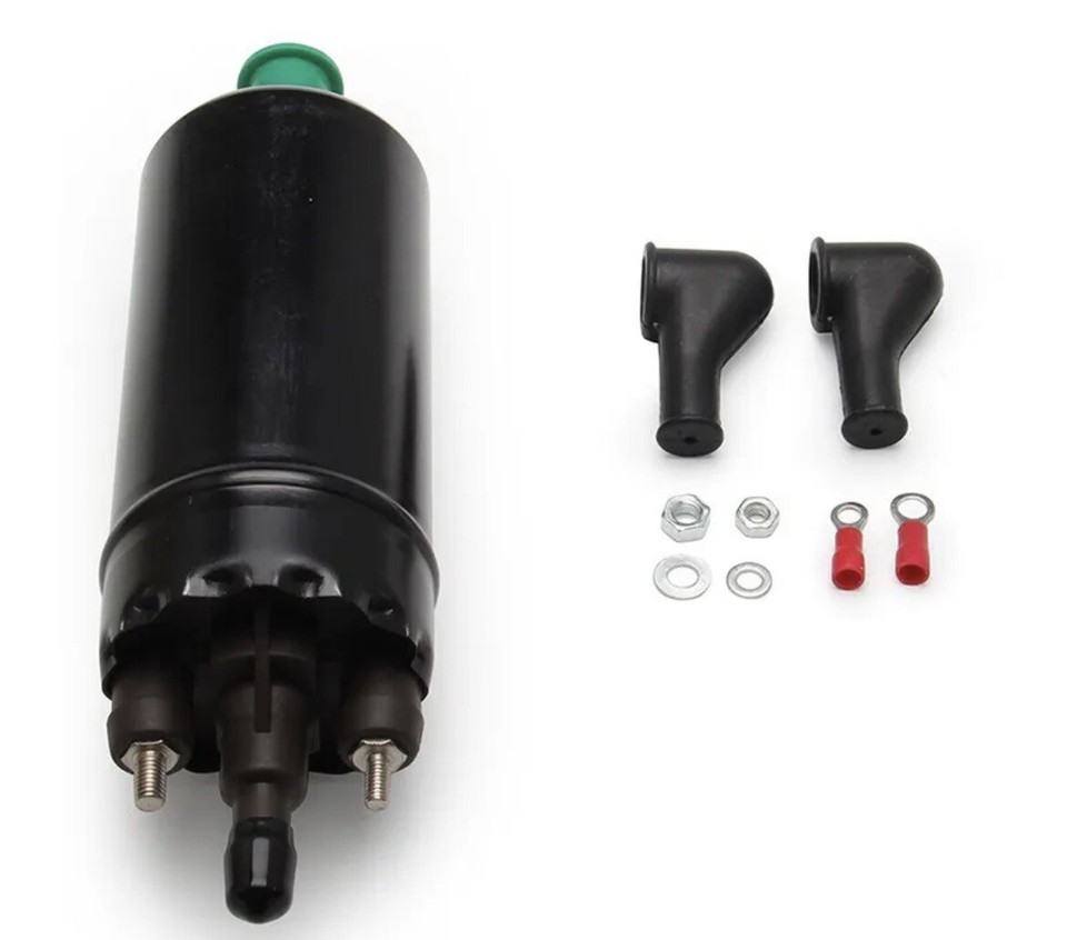 Pindex Universal External In Line Fuel Pump,116 PSI High Pressure 12V Electric Pump Injection Systems Compatible With 0580464070 0580453911 0580463017 0580464023,Red - Foto 8