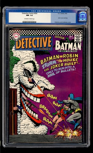 Detective Comics #365 1967 CGC 9.2 NM- OW/W High Definition Scans**