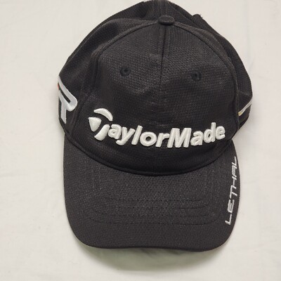 Taylormade Lethal RBZ Black Mens Women's Unisex Hat One Size Fits All Adjustable