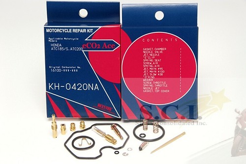 CARBURETOR Carb Rebuild Kit Repair For Honda ATC185 ATC185S CB125S TR200 XL100