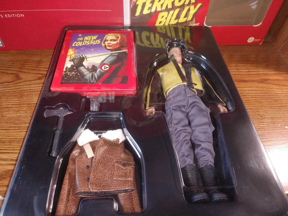 Wolfenstein 2 The New Colossus collectors edition Terror Billy Figure Xbox One  - Image 2 of 4