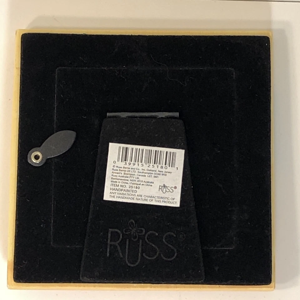 Marco de fotos Russ You’re a Star cerámica pintado a mano estudiante se adapta a foto de 2,5x2,5 Foto 2 de 4