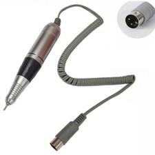 MANIPOLO FRESA PUNTA UNGHIE MANICURE PEDICURE RICAMBIO NAIL ART 3 PIN 35000 GIRI