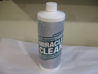 #ad #ad NEW Joy Mangano#x27;s Miracle Clean Jewelry Cleaner w Mighty Molecules 32 oz Sealed $24.95