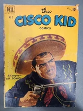 Cisco Kid #2 1950 -Dell-Robert Jenny  art-52 page. J3