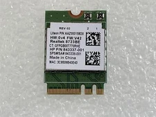 For HP 855106-855 Realtek RTL8723BE 8723BE WLAN Wireless Card Wifi Genuine NEW