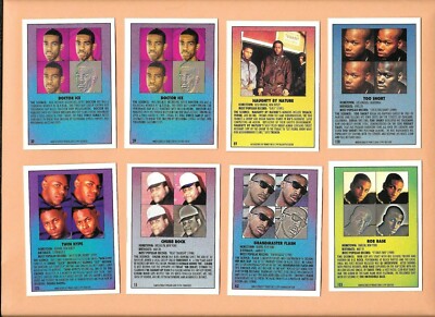 1991 the rap pack cards - Lot of 33 cards | eBay