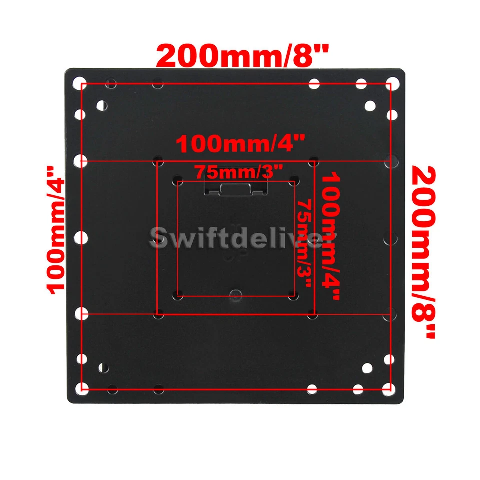 Full Motion LED TV Wall Mount Bracket for Samsung VIZIO 24 28 29 32 39 40 42 W2K - Image 2 of 4