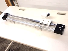 7878001 MACRON DYNAMICS WITH REXROTH BELT LINEAR RAIL SLIDE ACTUATOR NEW