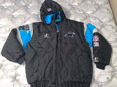 Logo Nfl Panthers Jackets Vintage 90s NFL Carolina Panthers Logo