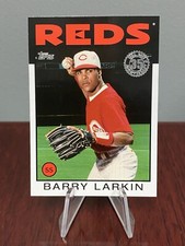 2021 Topps Series 1 1986 35th Anniversary Barry Larkin #86B-79 Cincinnati Reds