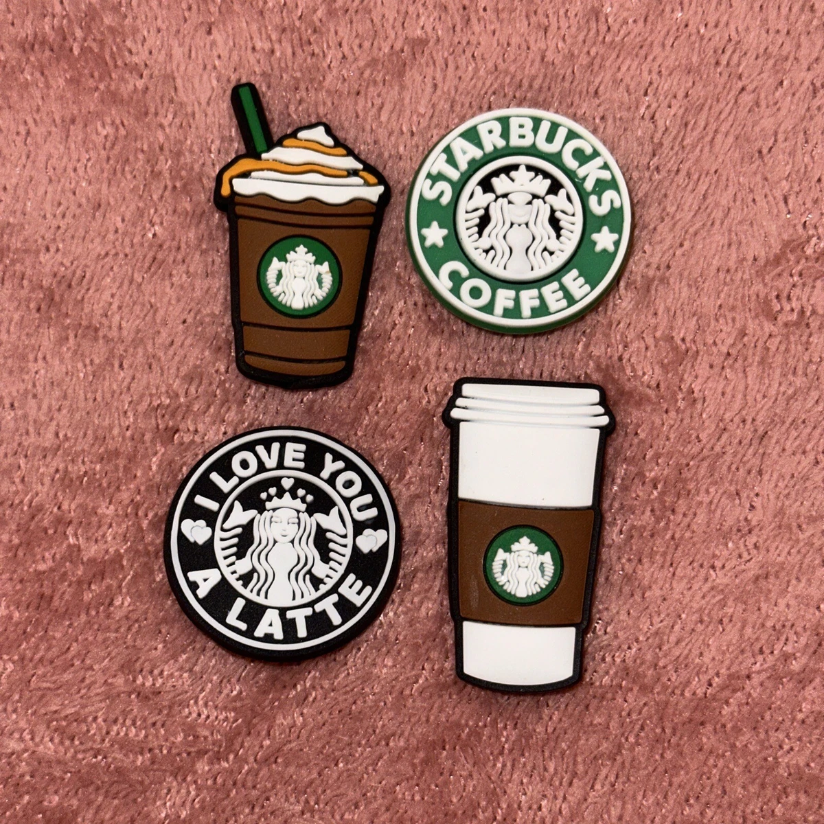 Coffee STARBUCKS croc charms set Jibbitz Set