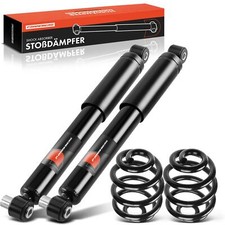 4x Komplett Stoßdämpfer Federbein Satz Hinten für Renault Kangoo KC0/1 RX6237