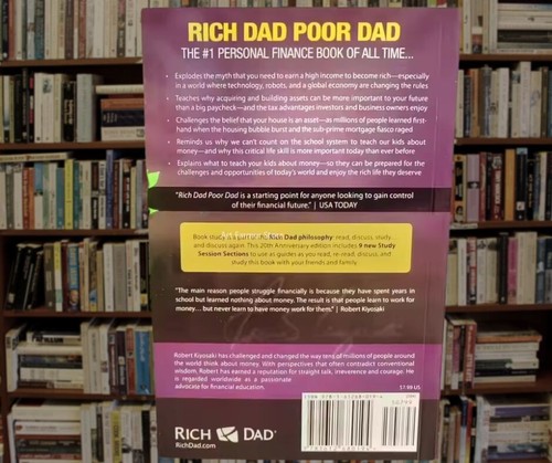 Rich Dad Poor Dad by Robert Kiyosaki. FREE SHIPPING - Picture 2 of 7