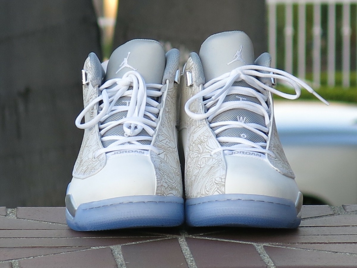 Air Jordan Dub Zero Laser Men's Basketball Sneakers 705413-100 | eBay