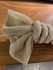  VTG 80s & 90s Hair Barrette Gold Bow 4" X 3"  — photo 2