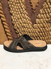 Dockers Men Dark Brown Casual Comfort Slip-on Slide Sandal US Men Size 12M