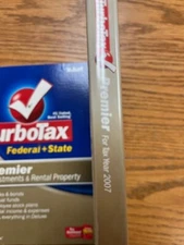 2007 TurboTax Premier Federal - Investment - Rental Owners New sealed CD in Box