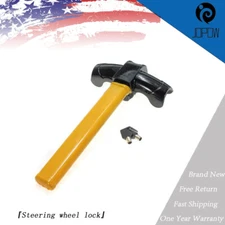Universal Steering Wheel Lock AUTO Anti Theft Car Security Rotary Heavy Duty