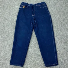 Vintage Gitano Jeans Womens 34 (31" Waist) Short Blue Tapered High-Rise Mom