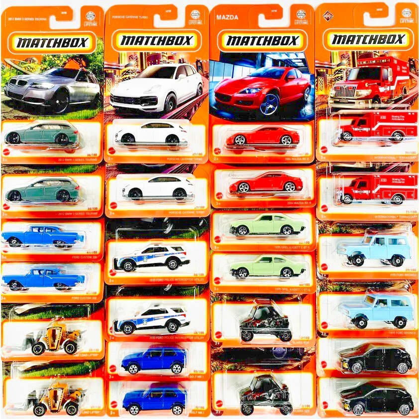 Matchbox 2024 Car Collection - Case F (Mix 6) 24 Cars (30782-970F