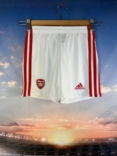 Arsenal Home Football Soccer Shorts 2019 2020 Adidas Young Size 2XS 5-6YRS