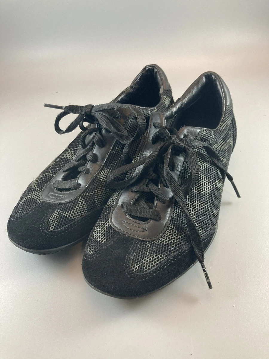 Coach Women s Size 7 Sneaker Neala Fashion Walking Shoes Black