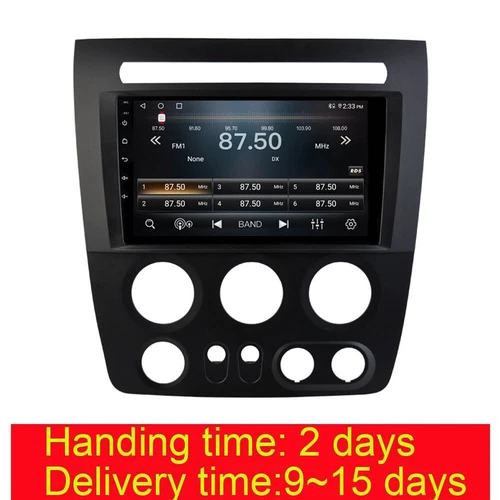 For Hummer H3 2005-2011 QLED Android 15 Car GPS Stereo Radio 8 Core Wif 4+64GB