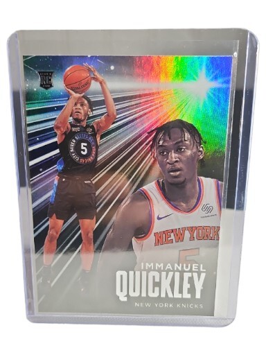 Immanuel Quickley 2020-21 Chronicles Basketball Essentials Holo Rookie Card #207