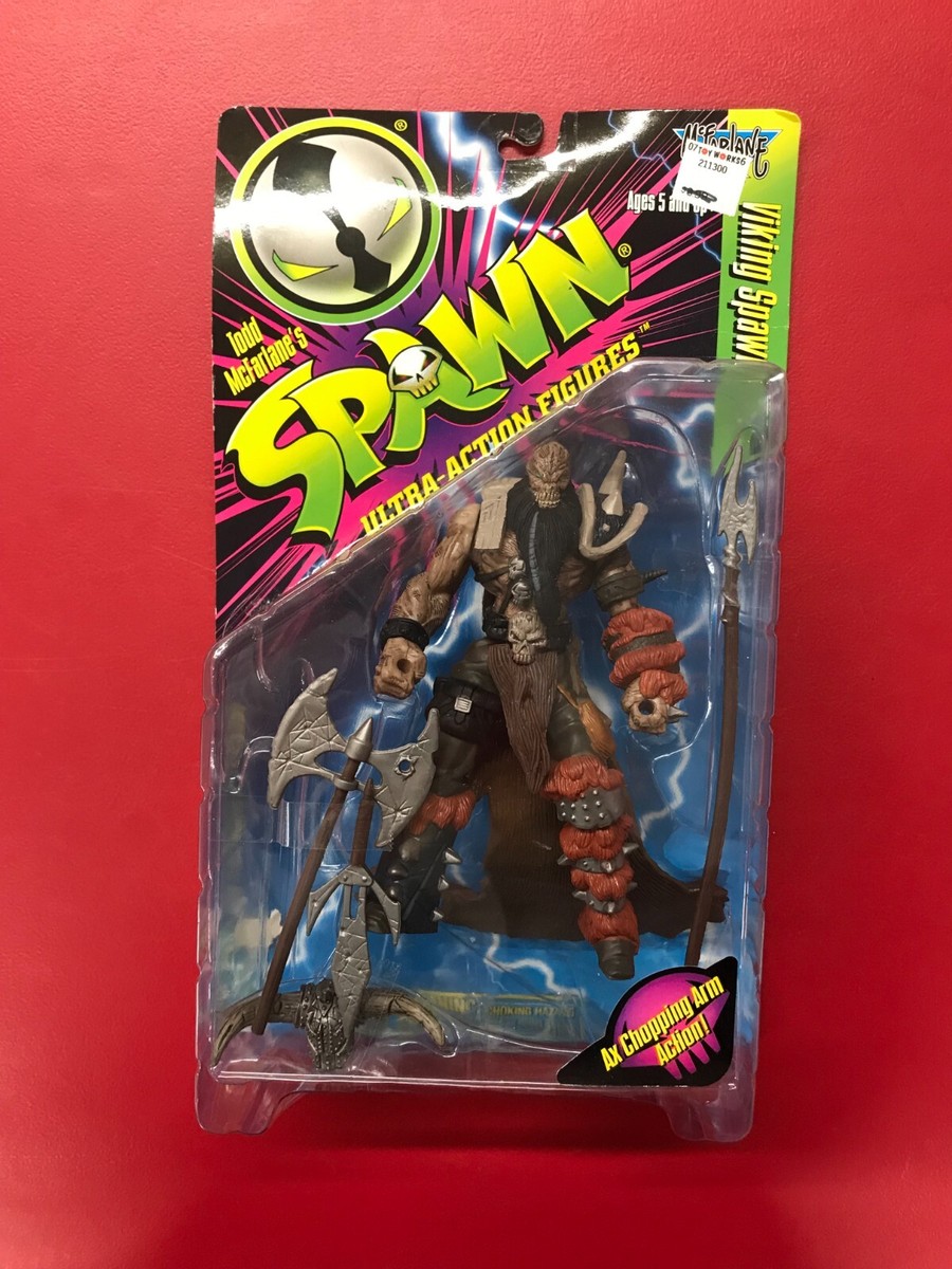 McFarlane Toys 1996 Viking Spawn Ultra-Action Figure (New in Box