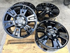 20 Toyota Tundra Sequoia Black Wheels Rims Factory Oem Original Stock 2007-2021