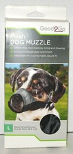 Good to go Dog Muzzle,  Adjustable Soft Mesh,  Size Large NEW