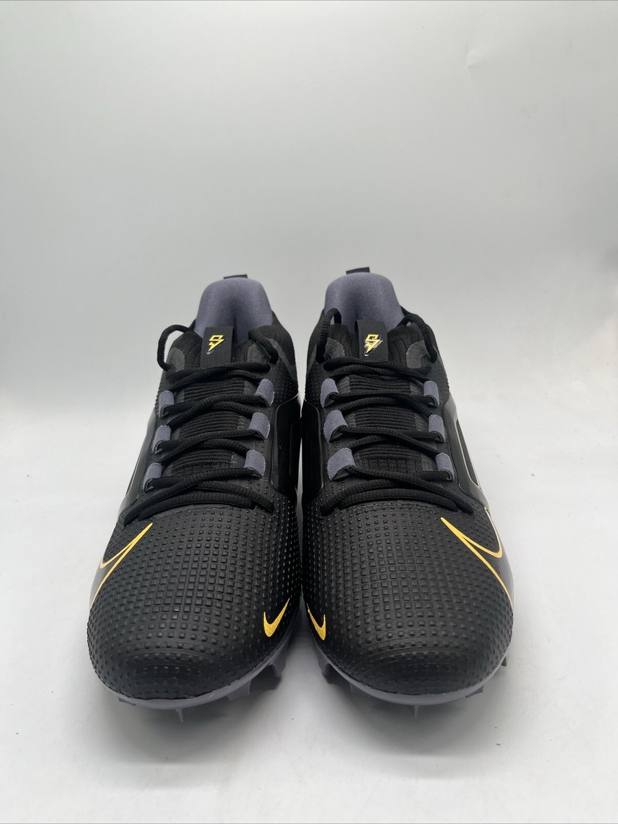 スパイク NIKE ALPHA MENACE ELITE BLACK 27.5 NEW Nike Alpha Menace Pro 2.0 Football Cleats Shoes, Black, CK4277