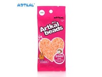 2000 Artkal® Mini A Soft 2,6 Mm - AG5 Light Orange BüGelperlen Perlen Steckperle