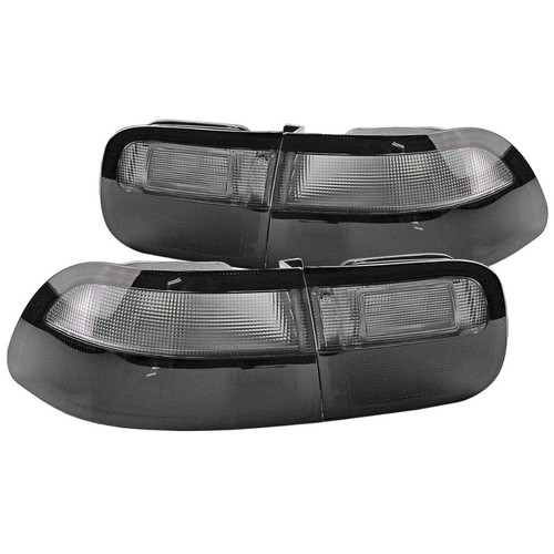 Smoke White Rear Tail Light Lamp Fit For Honda Civic Sedan Coupe 1992-95 EG EG9 - Foto 2 di 8