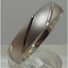 1990s Elegant Vintage Sterling Silver Wedding Band 5mm Thailand, Size 10 6.7gram